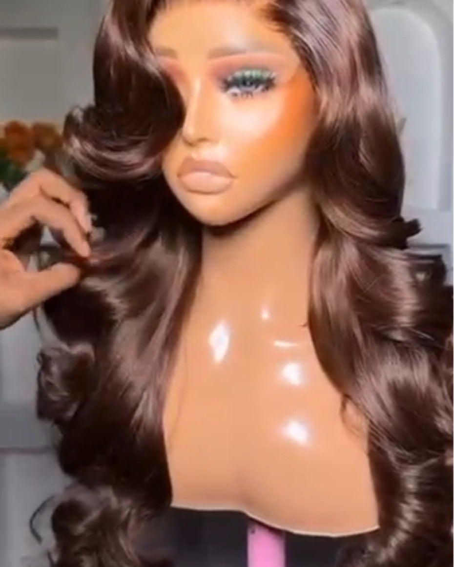 26 Inches Loose Bounce Brown