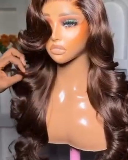 26 Inches Loose Bounce Brown