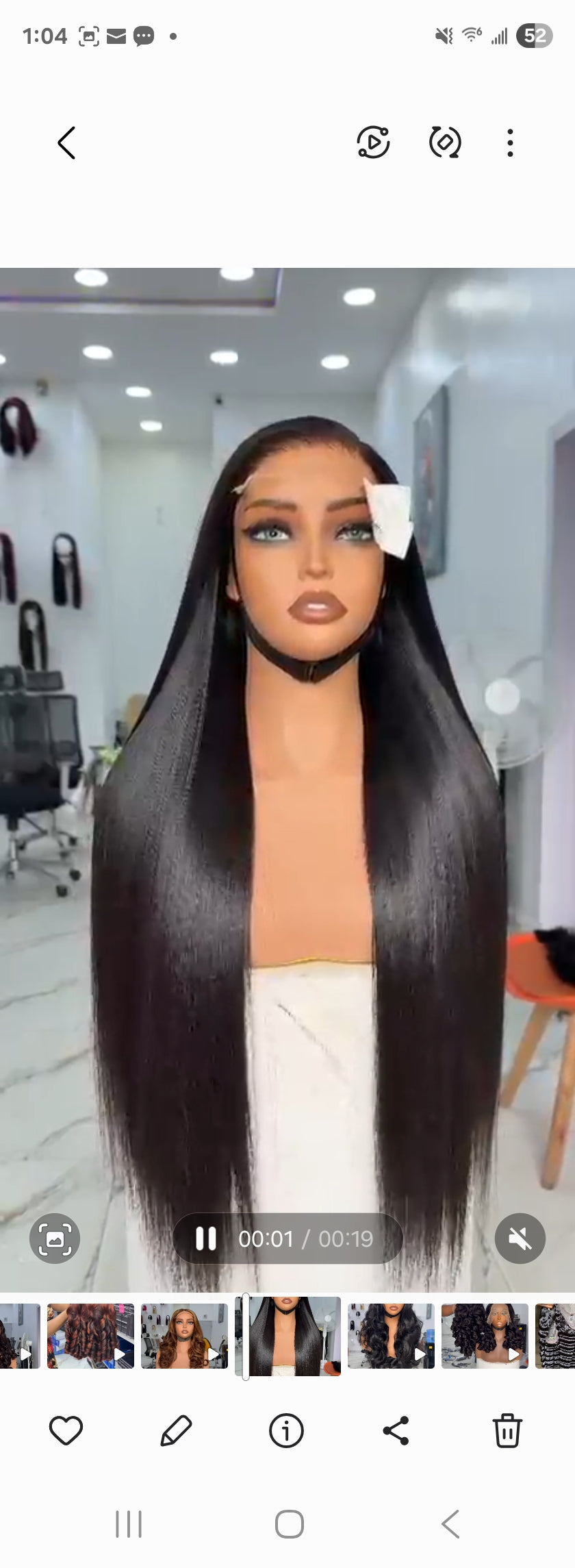 Babythin single donor hair